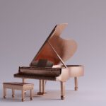 Verschillende pianokrukken uitproberen
